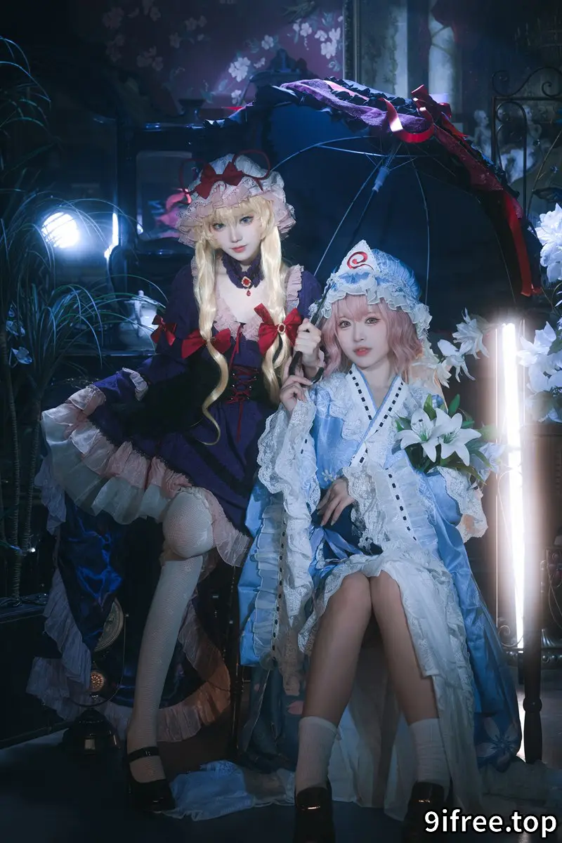 花柒Hana 八云紫+西行寺幽幽子 &肃雨雨雨 [16P-113MB] - 就爱免费-就爱免费